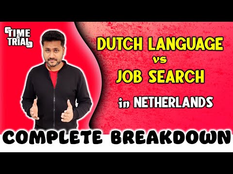 ARE YOU FACING JOB REJECTIONS DUE TO DUTCH LANGUAGE ? Tips to Break the Barrier [English Captions]