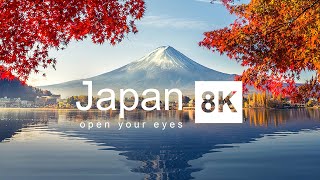 Japan in 8K ULTRA HD - Land of The Rising Sun (60 FPS)