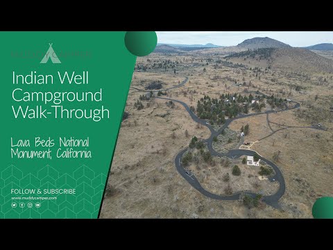 Indian Well Campground Walk-Through - Lava Beds National Monument, California