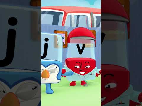 The Coolest Alphablocks | Spelling and Reading for Kids | @officialalphablocks #shorts