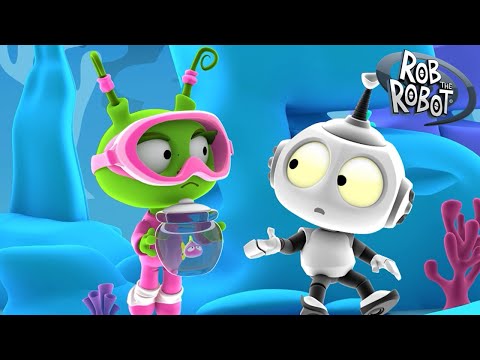 Deep Blue Rob | Rob The Robot | Preschool Learning