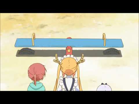 Dragon Maid Seesaw Scene