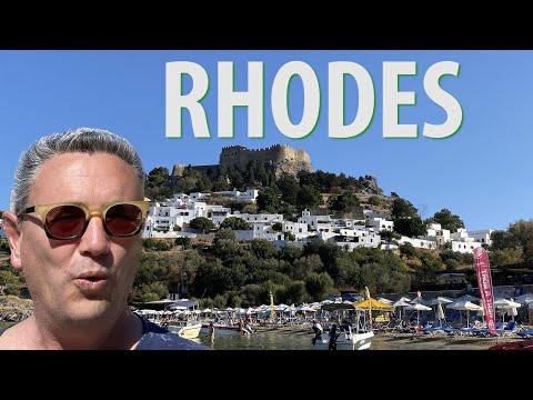 Rhodes, Greece- Ancient Ruins & Blue Water