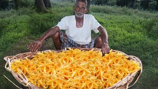 French Fries Recipe | Crispy French Fries Recipe Cooking by our grandpa for Orphan kids