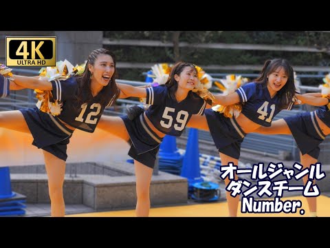 ♥めちゃ近くで踊るチア♥②　Number.　　#チア   　#チアダンス   　#チアリーダー   　#shorts