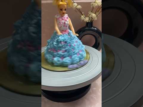 Simple way to make doll cake #youtubeshorts #shortsvideo #trending