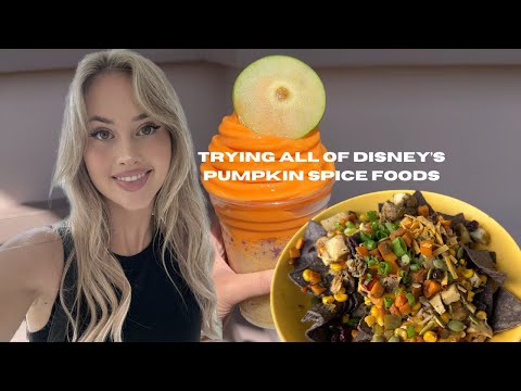 Trying All of Disney World's Pumpkin Spice Desserts | Disney Springs | Riviera Resort