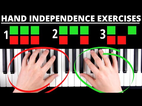 Piano Hand Independence Exercises (for Beginners)