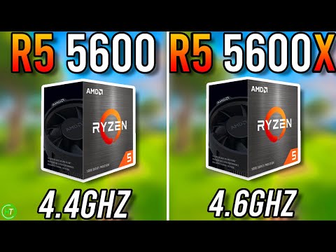 Ryzen 5 5600 vs Ryzen 5 5600X - Tested in 2024