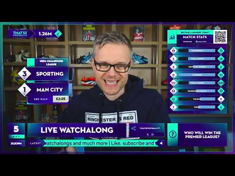 GOLDBRIDGE Best Bits | Sporting 4-1 Man City