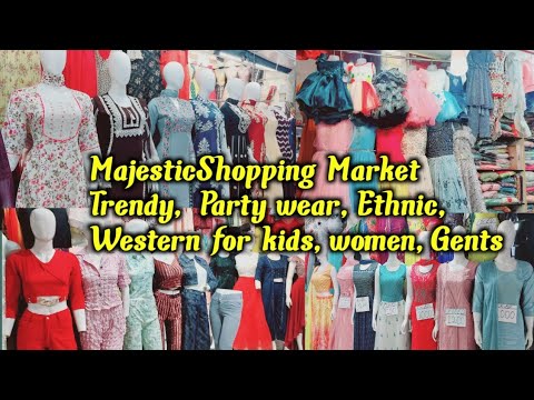 Majestic Shopping Market/Casual,Party wear, Ethnic,Wedding collection Western for kids women Gents