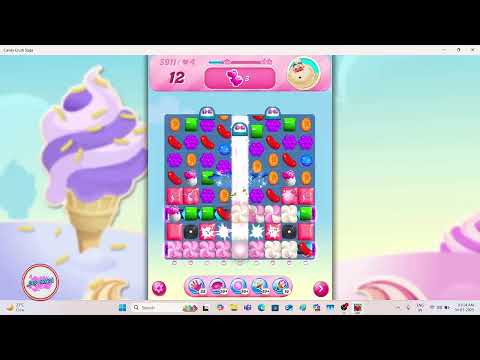 Candy Crush Saga Level 3911 NO BOOSTER