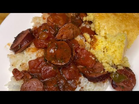 #sausage #tomatoes #rice #cheap #friendly #budget #meal