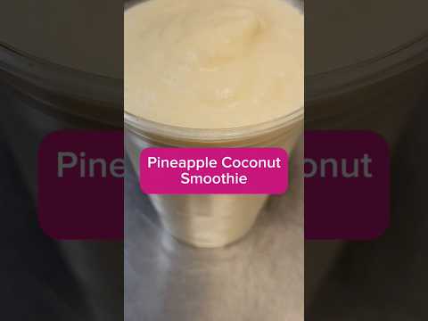 Smoothie for breakfast! #smoothierecipes #healthybreakfastrecipe #pineapplerecipes