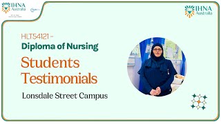 From 👨‍🎓Student to RN👩‍⚕️: Navigating the Journey with IHNA's Diploma of Nursing🌟