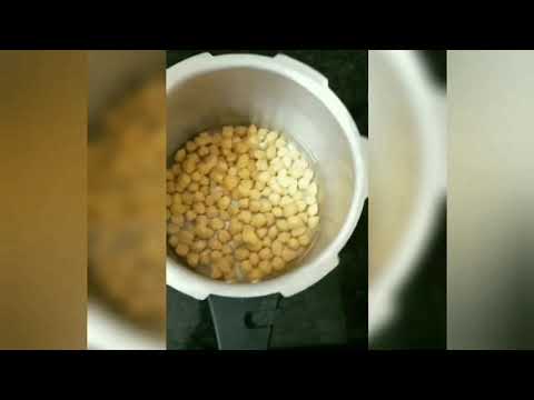 Tasty and healthy Channa masala curry with kabuli Channa