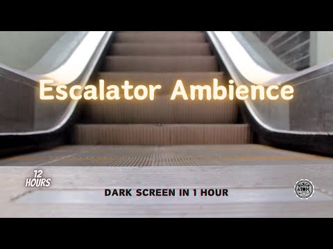 Escalator Ambiance ⨀ Continuous Soothing Mechanical Sound for Deep Sleep & Relaxation