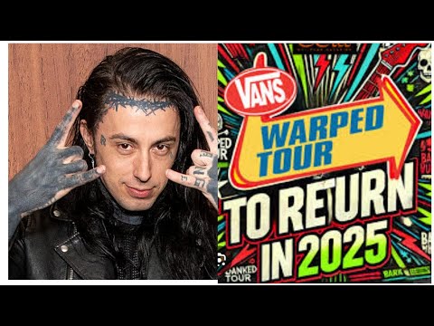 Falling in Reverse To Headline Warped Tour 2025 😱