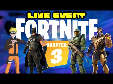 Fortnite CHAPTER 3 Live Event Reaction