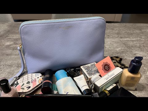 What’s in my makeup bag 💄Aspinal of London Cosmetic Bag