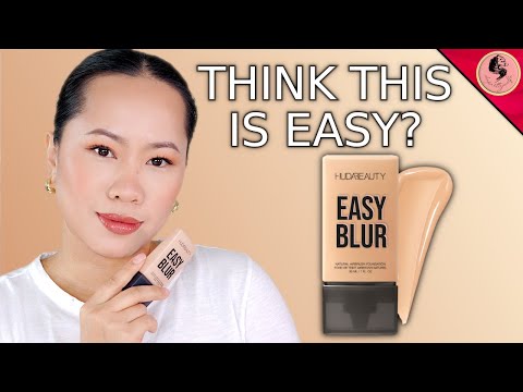 HUDA BEAUTY | EASY BLUR NATURAL AIRBRUSH FOUNDATION.. You'll know every detail