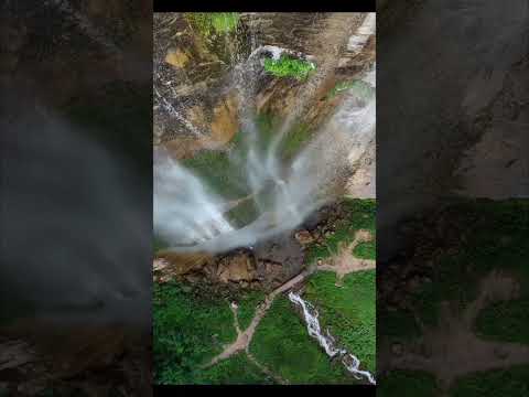 Epic Waterfalls from Above: 4K Aerial Adventure 🚁💦 #MajesticWaterfalls #AerialViews4K #NatureInHD