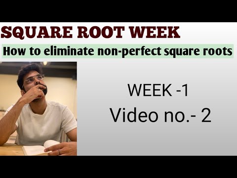 6 Strategies to Quickly Eliminate Non-Perfect Square Roots in Math Problems | week-1