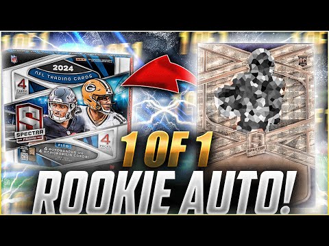 1-OF-1 ROOKIE AUTO HIT!! | 2024 Panini Spectra Hobby Box Review