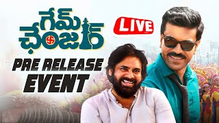 Game Changer Pre Release Event LIVE | Ram Charan | Kiara Advani | Pawan Kalyan | Manastars