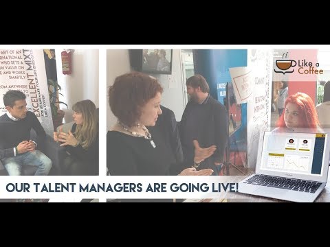 Talent Managers of Like A Coffee introduce Talent to Expert Journey Application