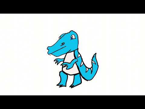 Learning with Dino - The Letter Q