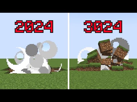 minecraft physics: 2024 vs 3024