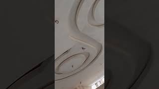 Slanting circle concept polystyrene ceiling design..