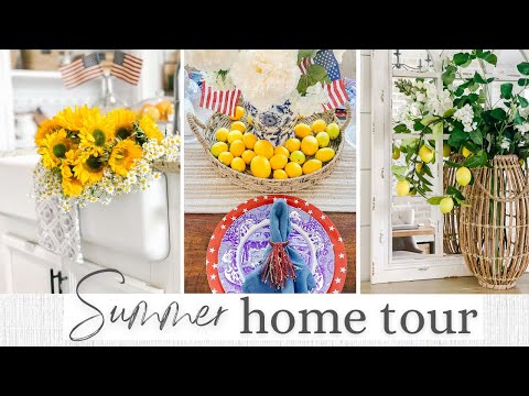 SUMMER HOME TOUR 2022 | COTTAGE STYLE DECORATING IDEAS FOR SUMMER | JESSICA GIFFIN