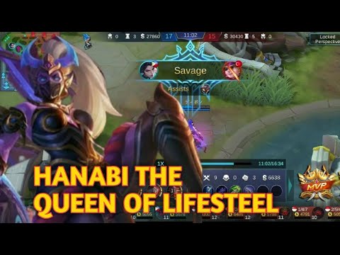 Hanabi The LATE GAMER || Best MM Best Build with tutorial || Harnex Gaming