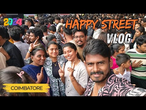 Happy Street Coimbatore 2024 | Inbaa Vlogs