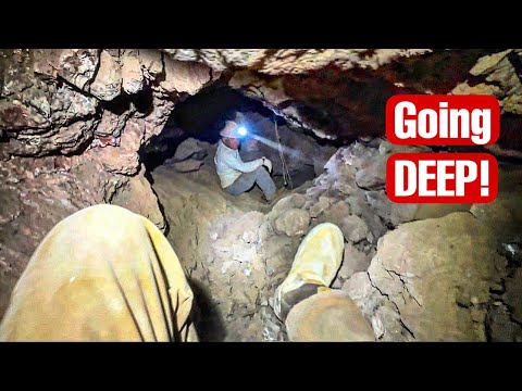 Going Underground 300ft to find RARE CRYSTALS!