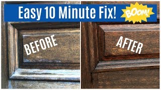 How To Restore A Sun Damaged or Weathered Wood Front Door (One Easy Step)