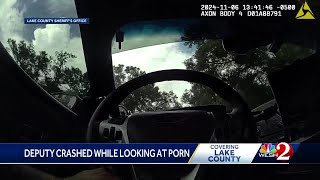 Lake County deputy blames faulty brakes for slamming into woman. An investigation shows he was di...