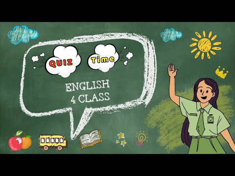 Full English Class for Grade 4 📚 | Learn English Vocabulary 📝, Grammar ✍️ & More! 🎉