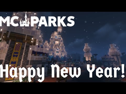 HAPPY NEW YEAR! From Magic Kingdom on McParks!