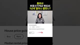 홈부쉬 부동산가격과 렌트비 1년새 얼마나 올랐나?