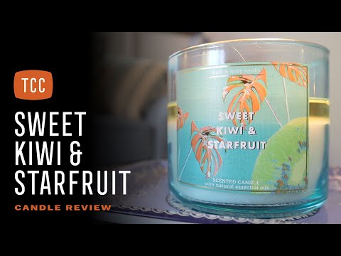 Sweet Kiwi & Starfruit Candle Review – Bath & Body Works