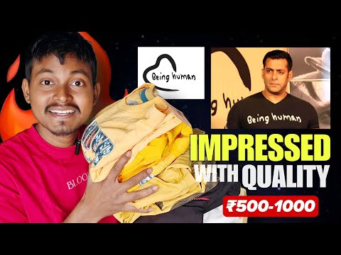 SALMAN KHAN's Being Human Clothing Brand HOODIES Review in Budget 🤩