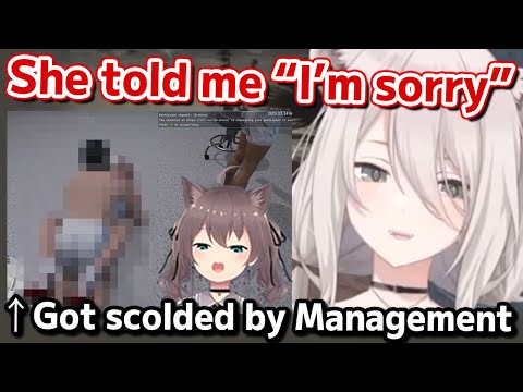 Botan talks about Matsuri got scolded by management regarding VCRGTA【Hololive】