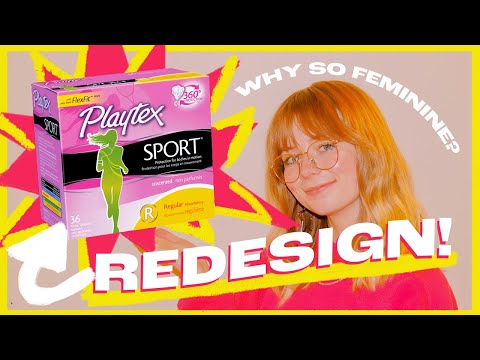 Redesigning Playtex Tampons | why are they like this?