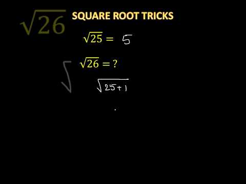 Shortcut tricks #65 square root#rrbalp #rrbalp2024 #mathstricks #viral #easymaths #aptitude