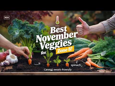 The Best Vegetables to Grow in November in Zone 8 | Winter Gardening Guide