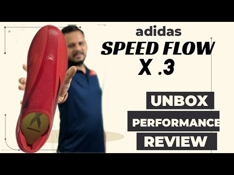 Adidas SpeedFlow X.3 Unbox Performance Review in Hindi | Best/Cheapest Lace less Football shoe