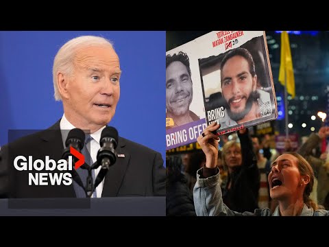 Israel-Gaza: Biden says hostage, ceasefire deal "finally coming to fruition”